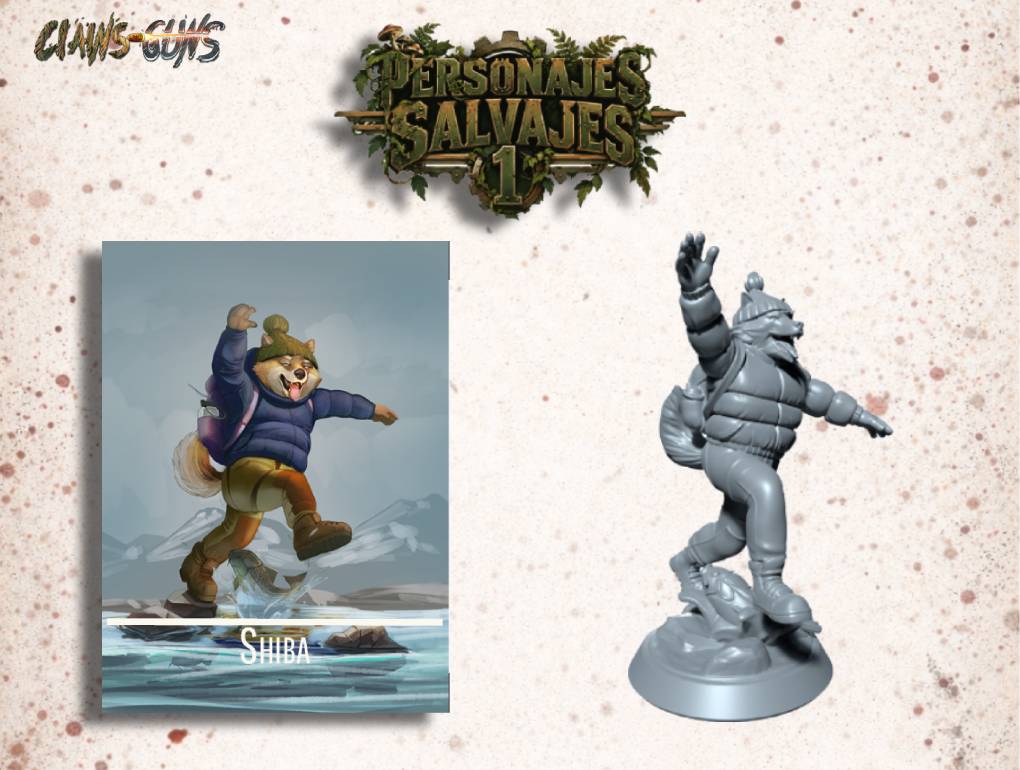 Miniaturas personajes salvajes 1