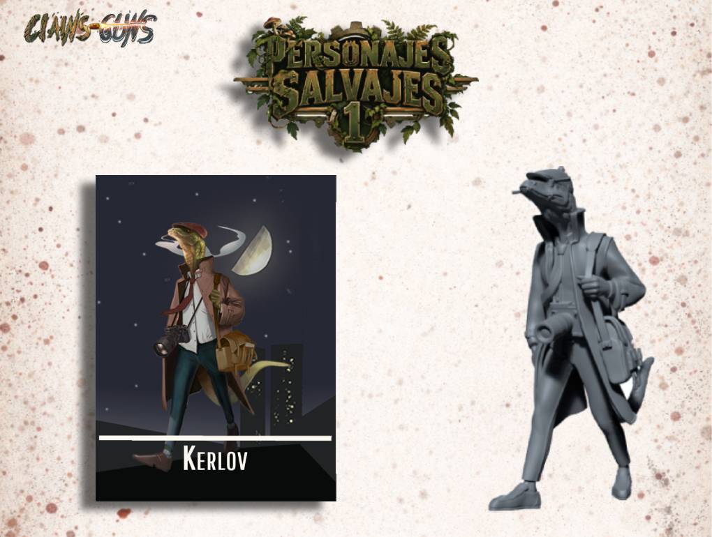 Miniaturas personajes salvajes 1